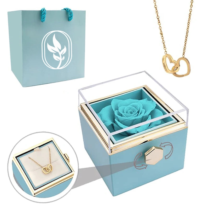 Coffret à bijoux Rose