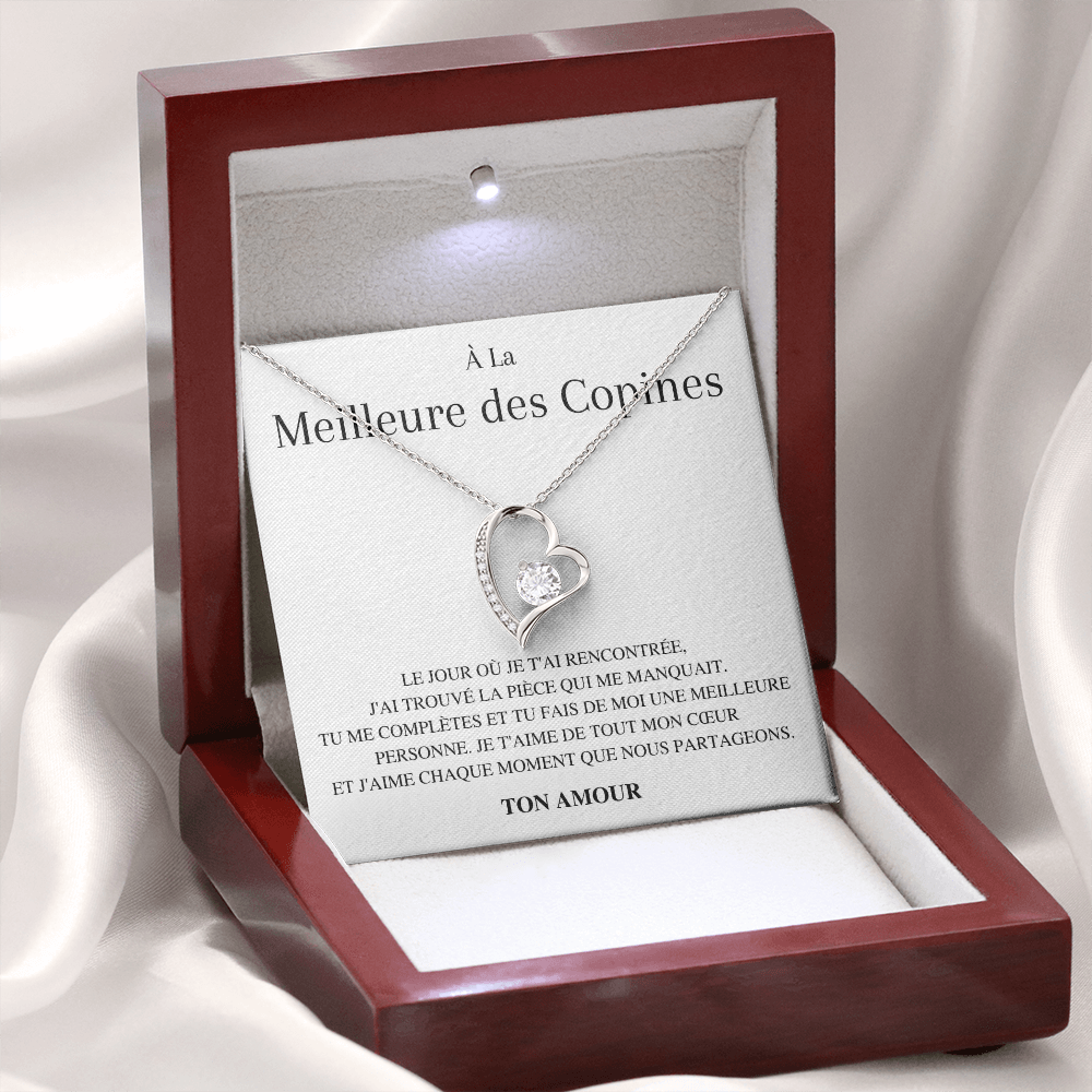 Collier Amour Éternel - À la meilleure des copines - Ton amour