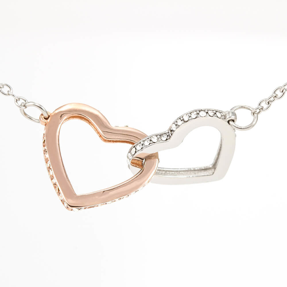 Collier Amour Fusionnel - À la femme de ma vie - Je t'aime, pour toujours...