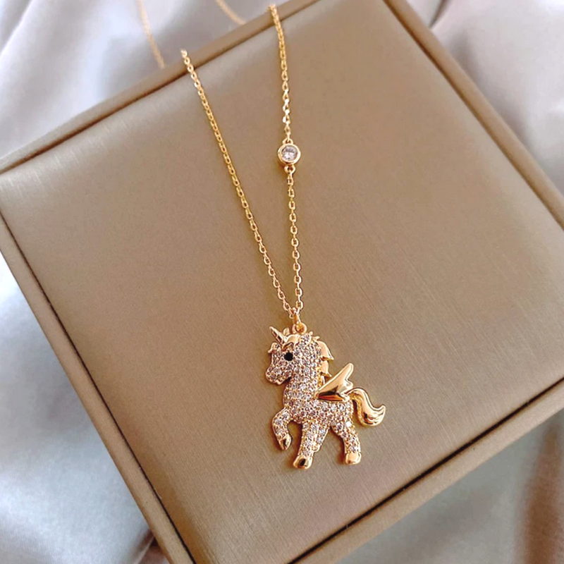 Collier Licorne Magique