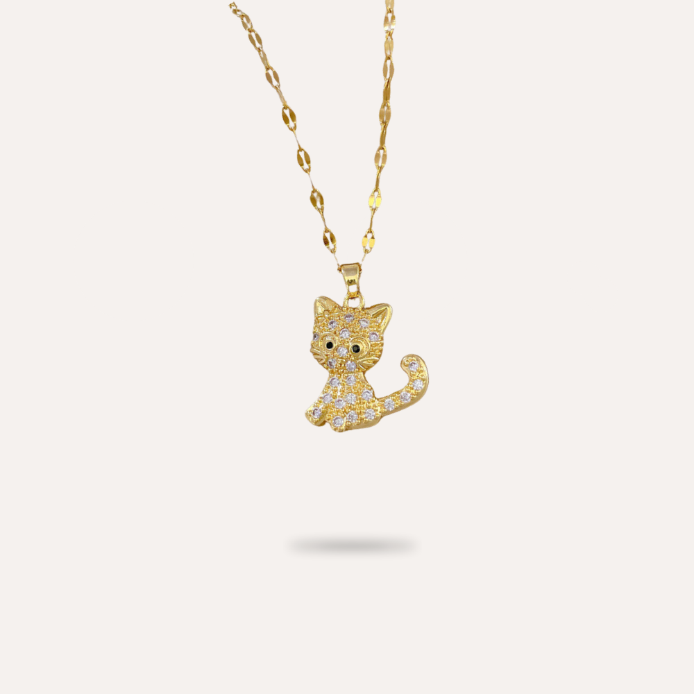 Collier Chat Magique